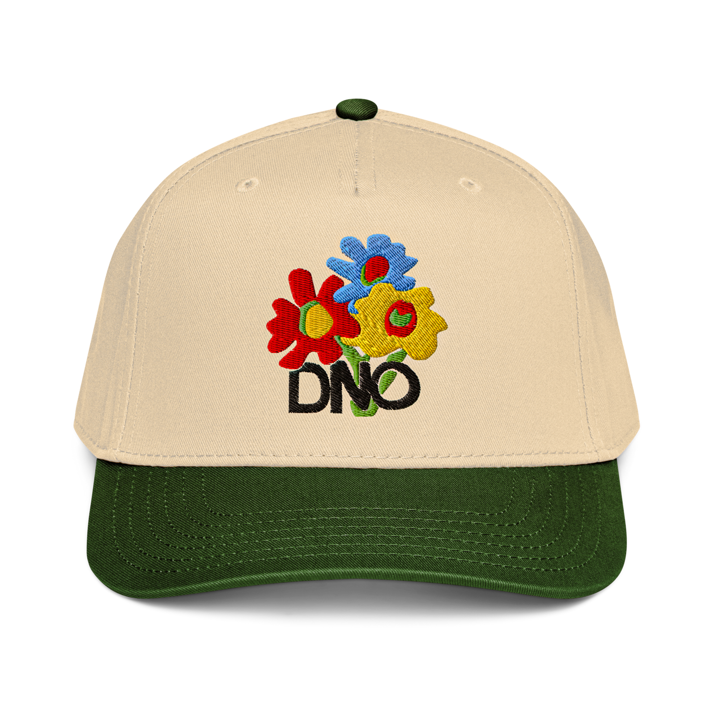DNO Flowers 2-Tone Hat - DNO
