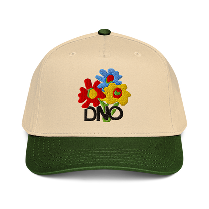 DNO Flowers 2-Tone Hat - DNO