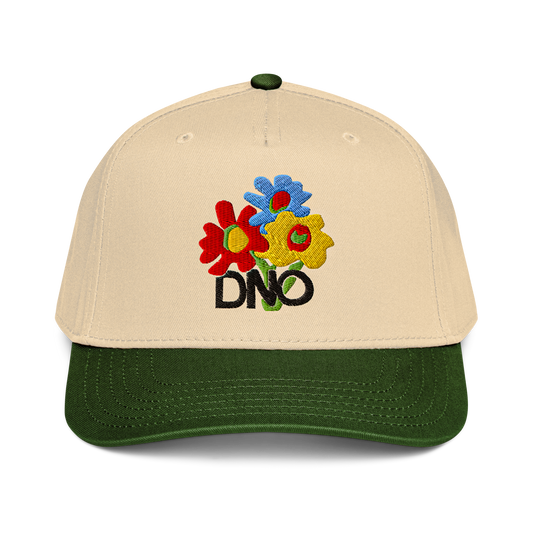 DNO Flowers 2-Tone Hat - DNO