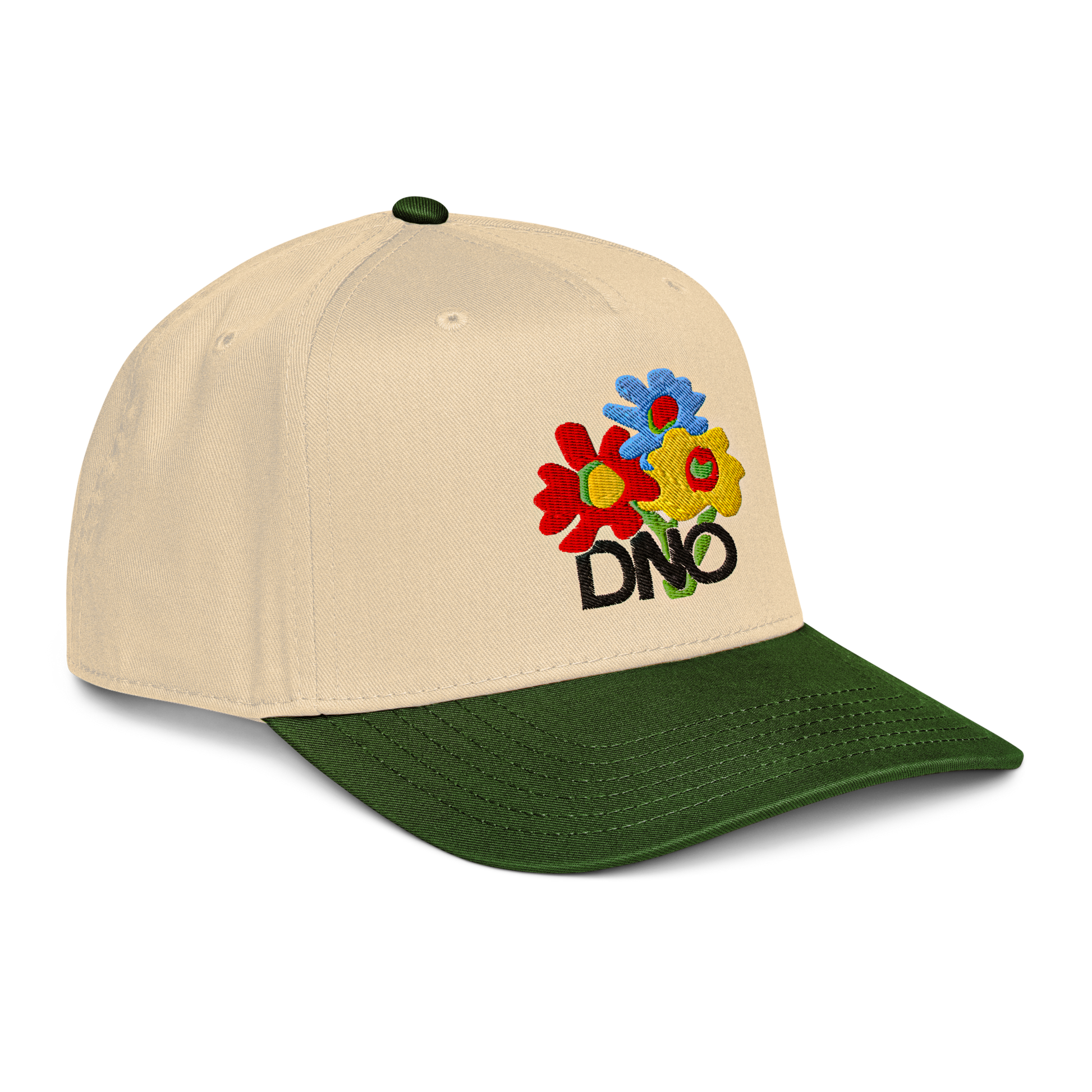 DNO Flowers 2-Tone Hat - DNO
