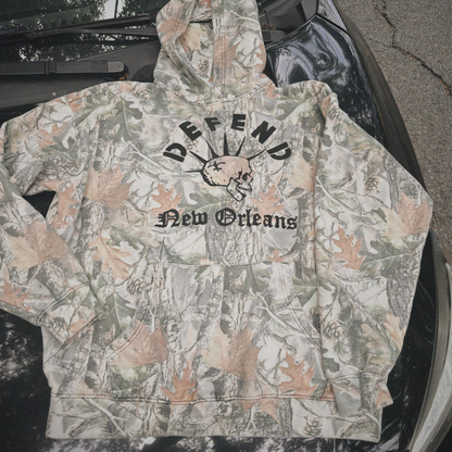 Defend Hoodie – Vintage Wood Camo