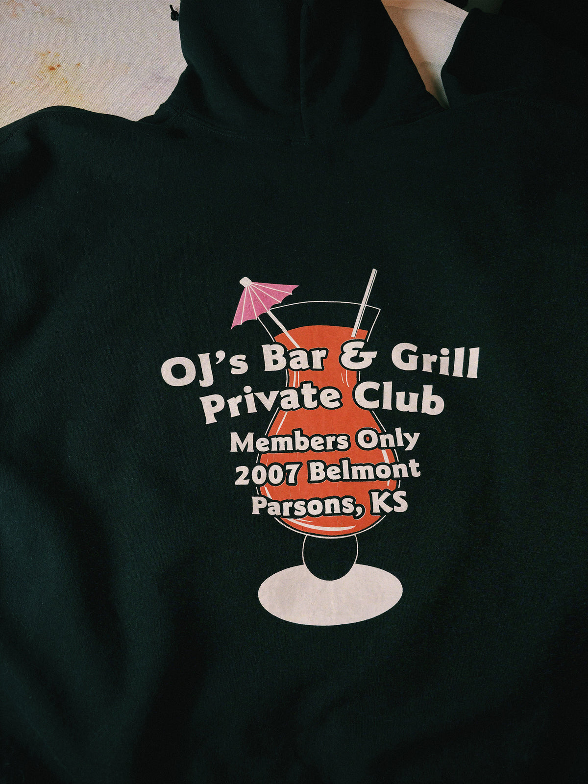 Defend Vintage OJ's Bar Hoodie