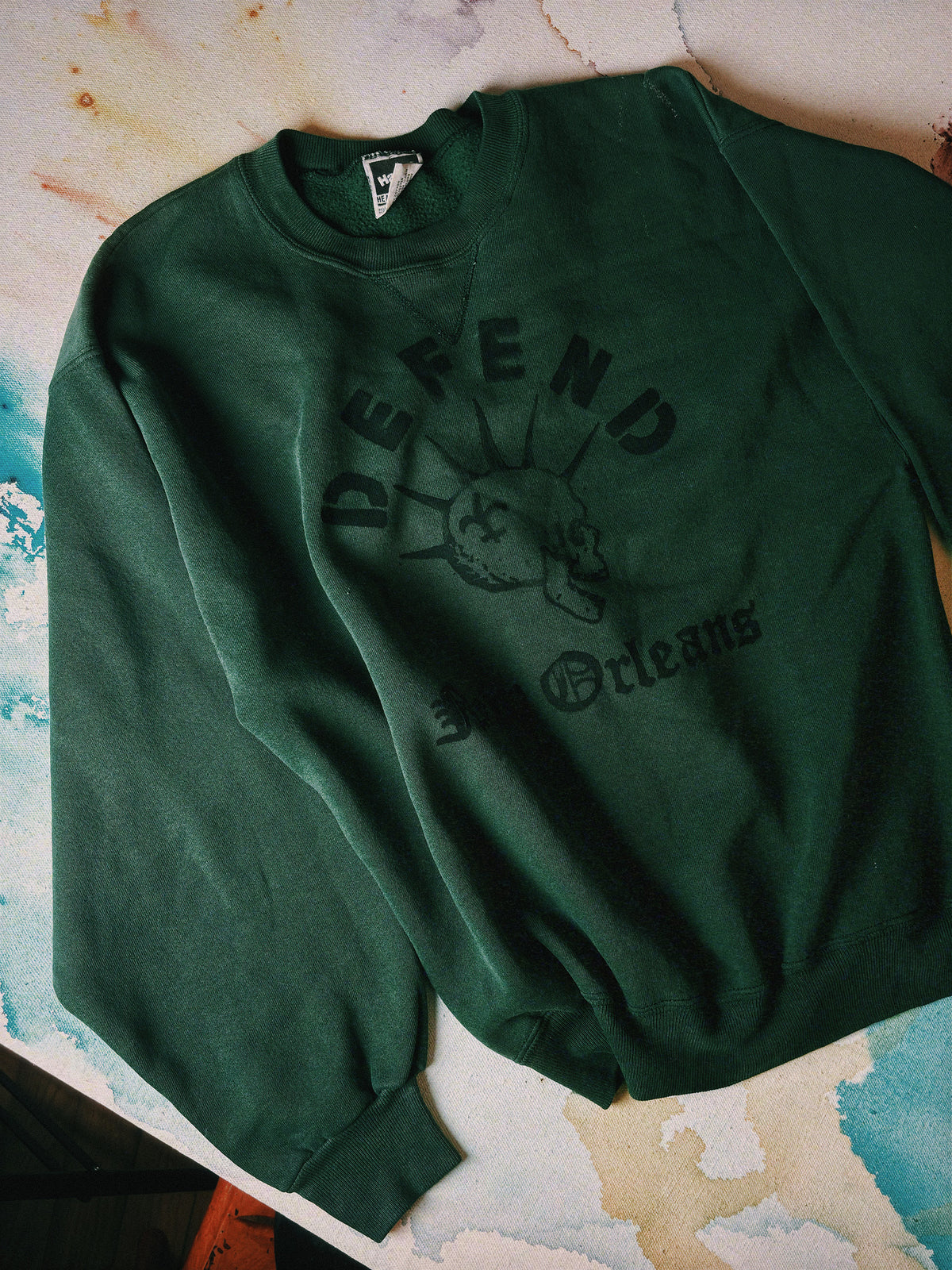 Defend Vintage Hanes Heavyweight