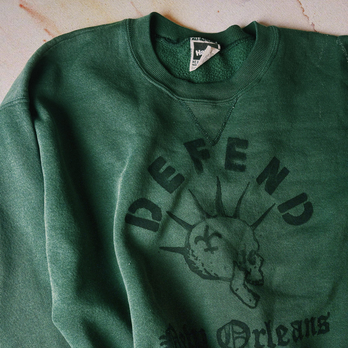Defend Vintage Hanes Heavyweight