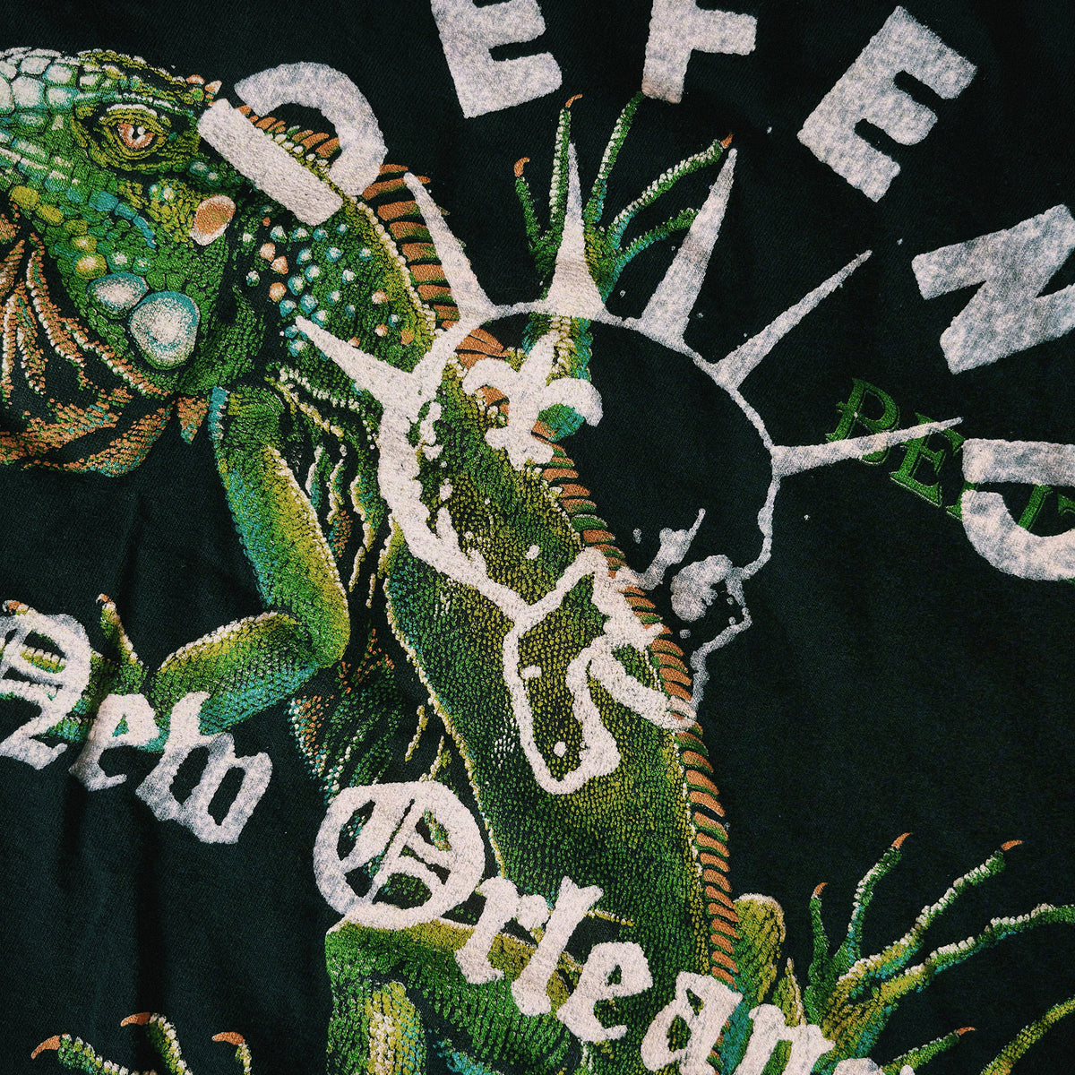 Defend Vintage Belize Iguana