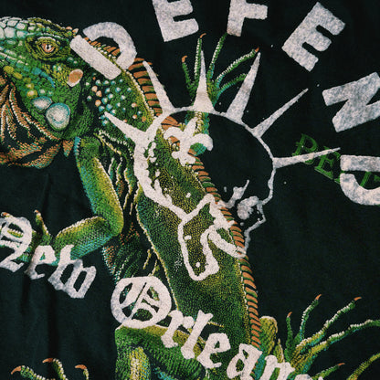 Defend Vintage Belize Iguana