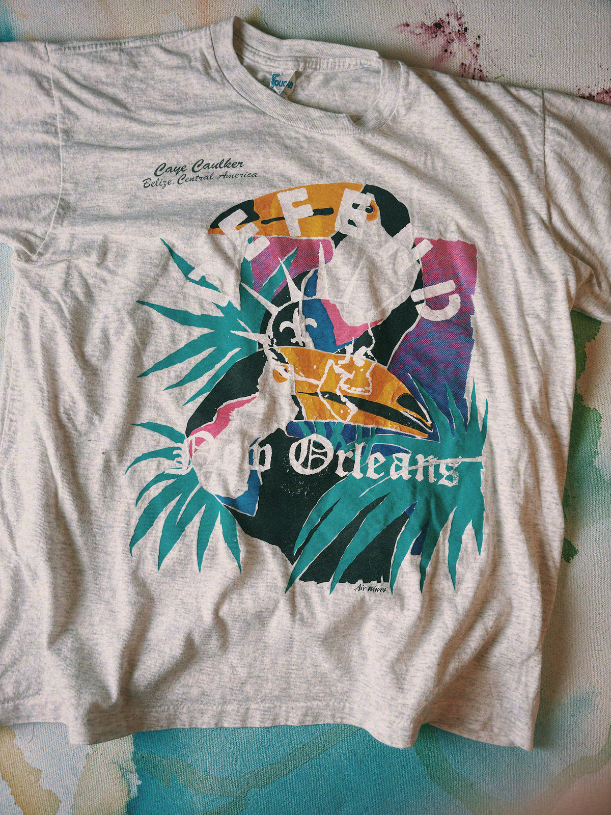 Defend Vintage Island Toucans