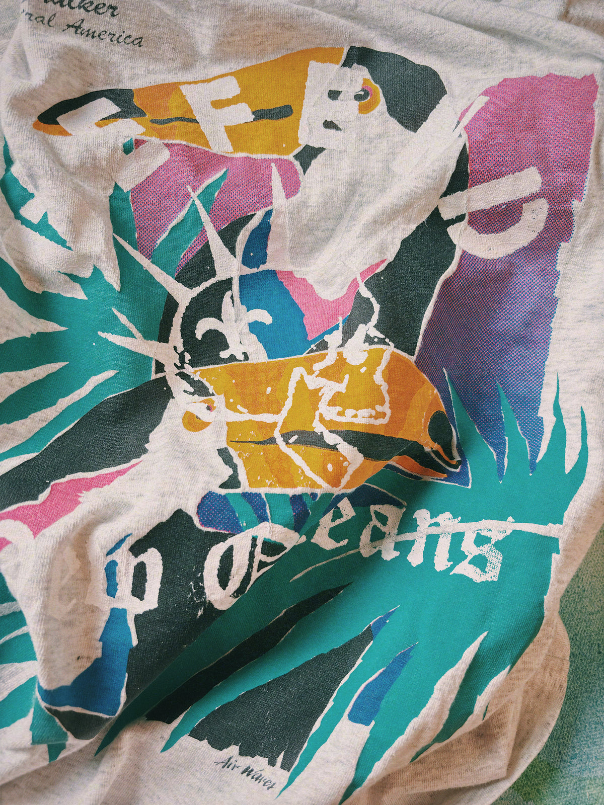 Defend Vintage Island Toucans