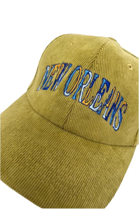 Sweater Letters Cord Hat-Wasabi