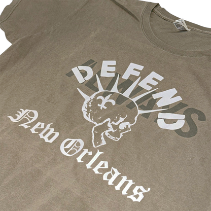 Defend Vintage Military Green Always