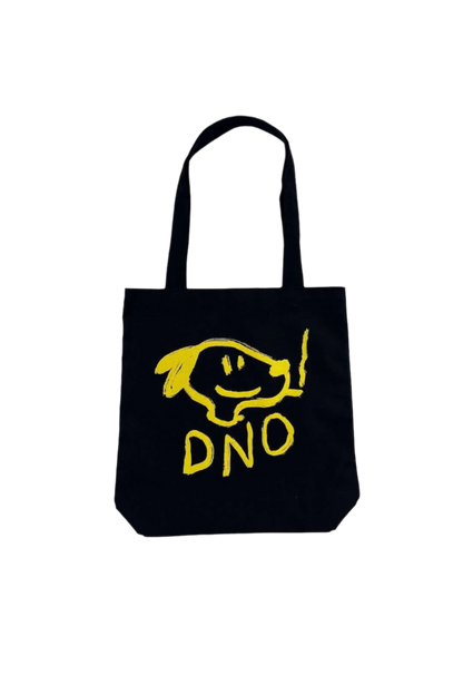 Just Do You Dog Tote Bag - Accessories - DNO#color_black-yellow