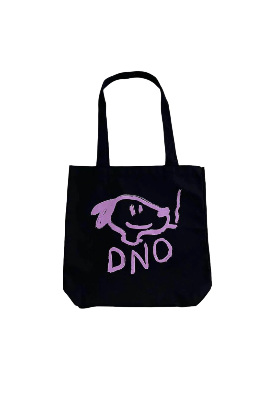 Just Do You Dog Tote Bag - Accessories - DNO#color_black-lilac