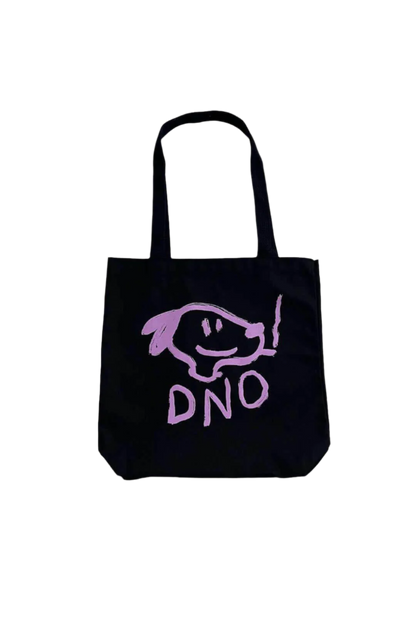 Just Do You Dog Tote Bag - Accessories - DNO#color_black-lilac