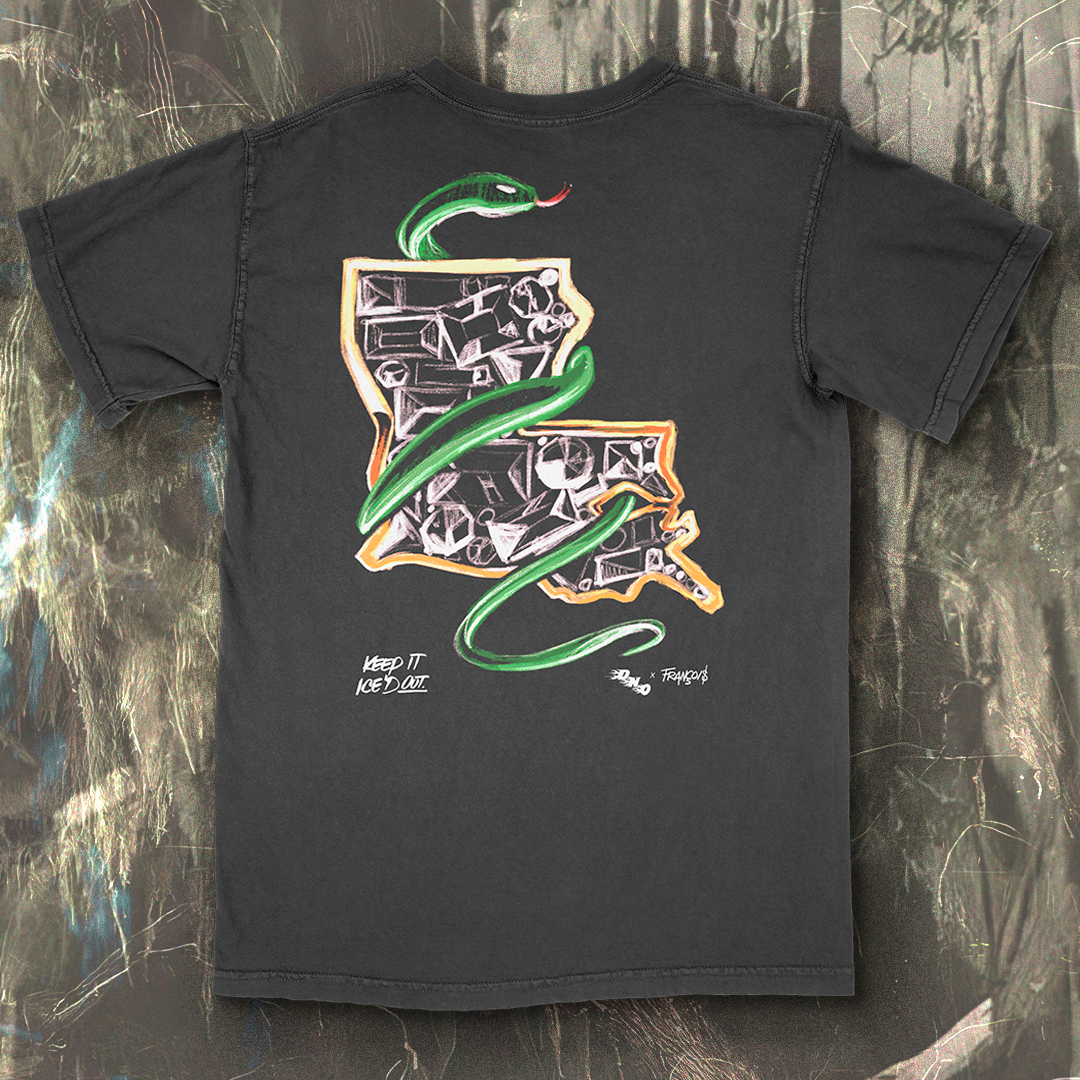 ICE'd Out T-shirt – Words on Front