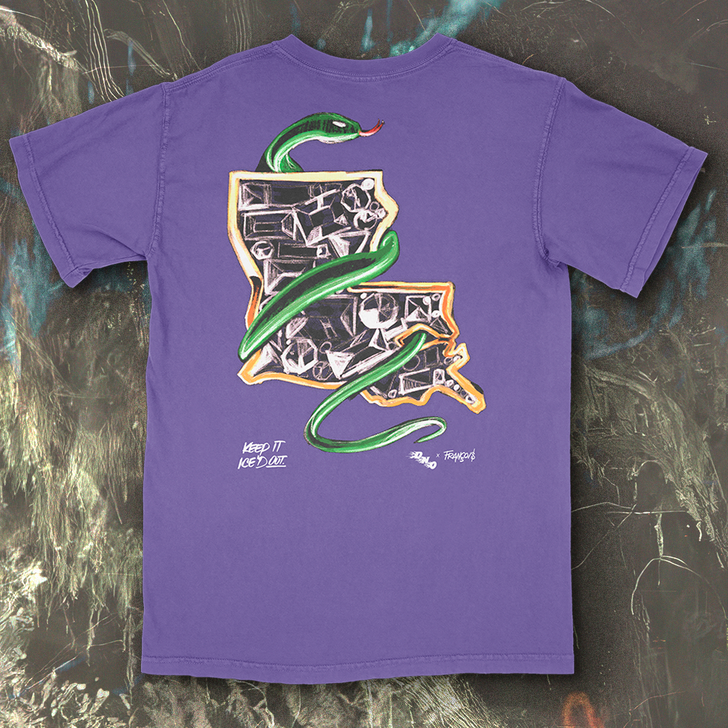 ICE'd Out T-shirt – Words on Front