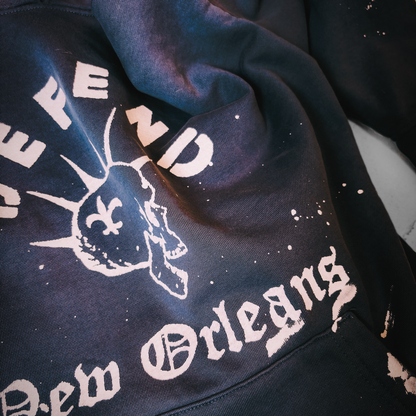 Paint Vintage Blue DNO Hoodie – Printed-to-Order