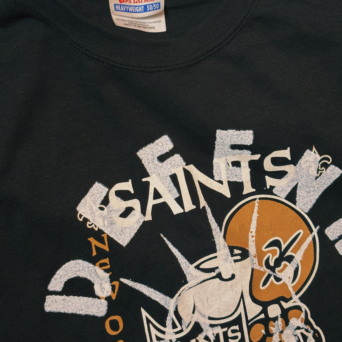 Defend Vintage Saints Louisiana Lottery T-Shirt