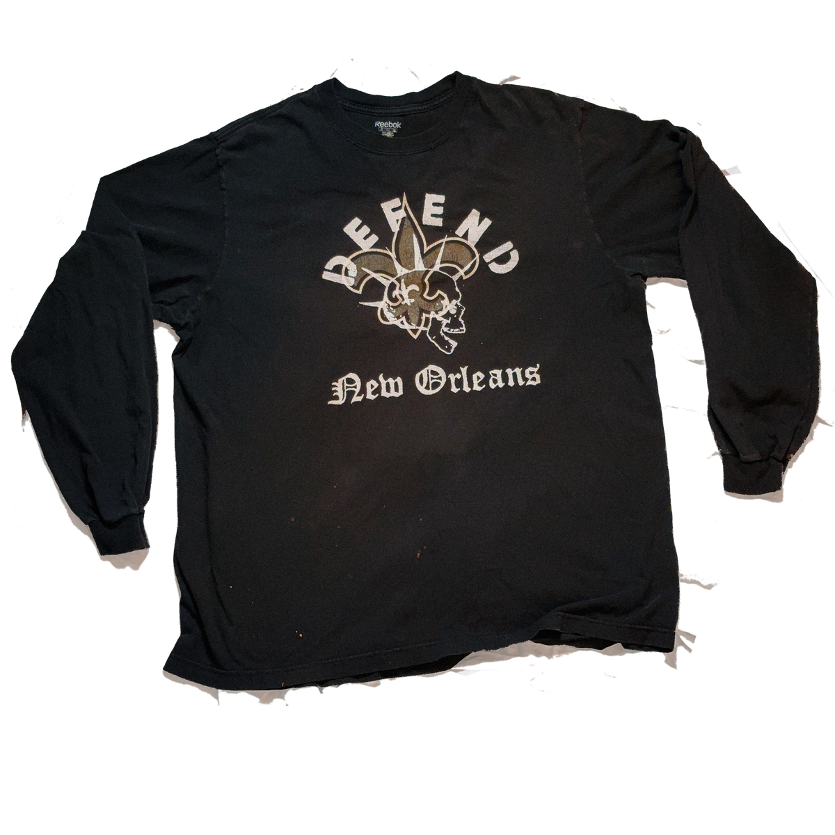 Defend Vintage Fleur-De-Lis Longsleeve