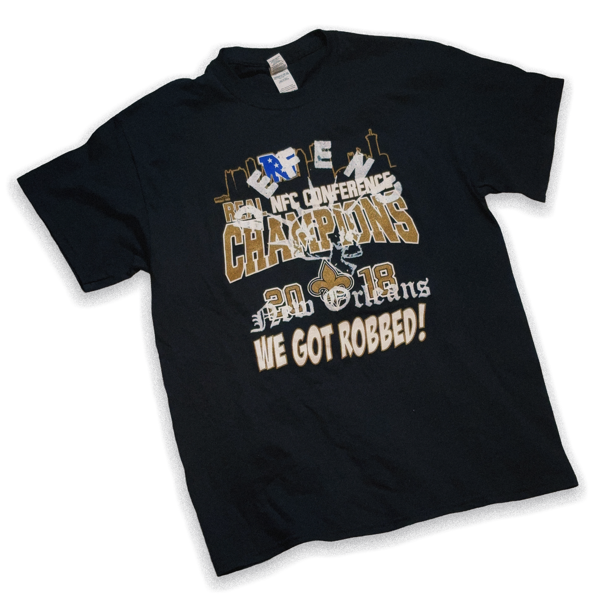 Defend Vintage "We Got Robbed" Champions Tee
