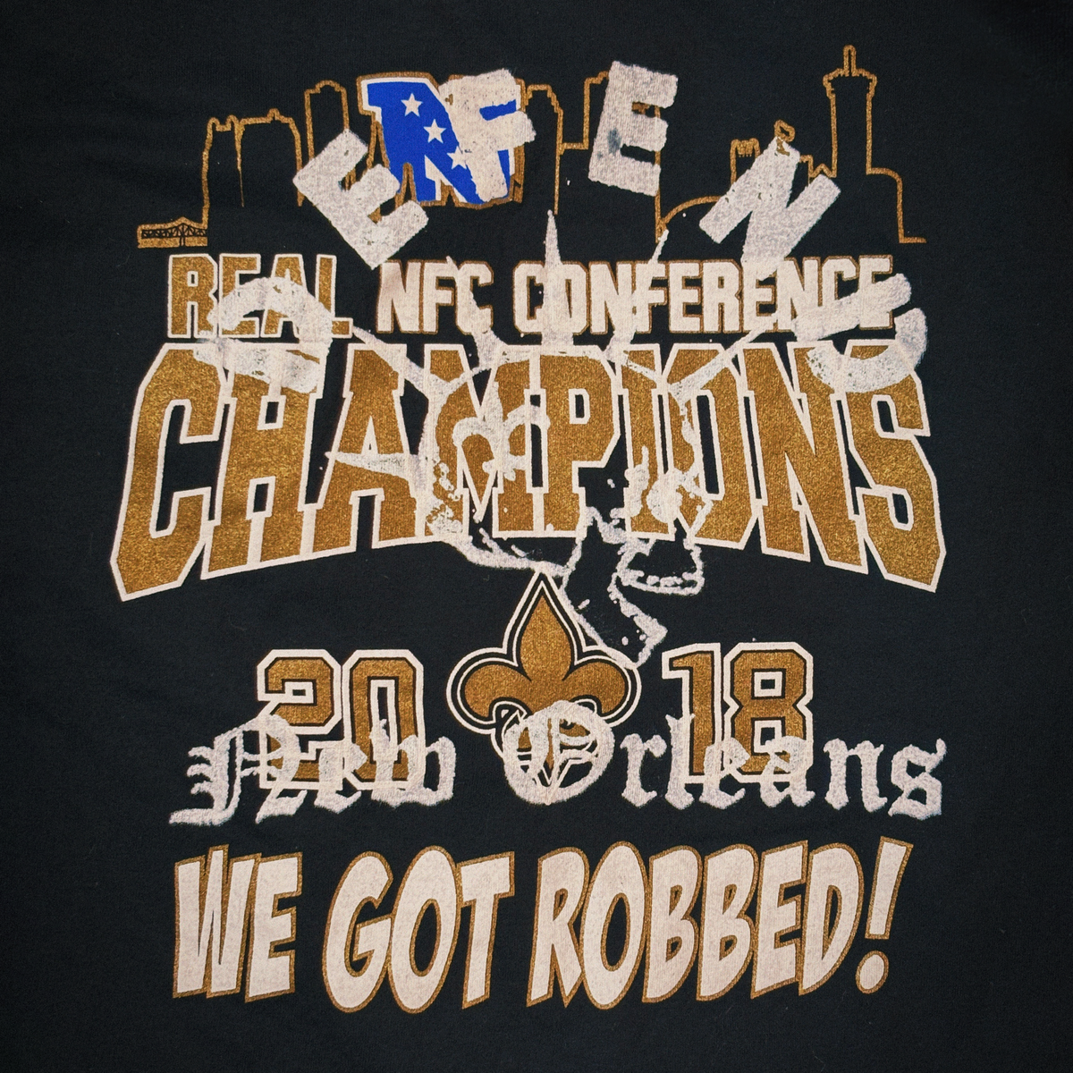 Defend Vintage "We Got Robbed" Champions Tee