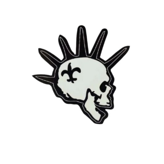 Thin-line Die Cut DNO Skull Logo Sticker - Stickers - DNO