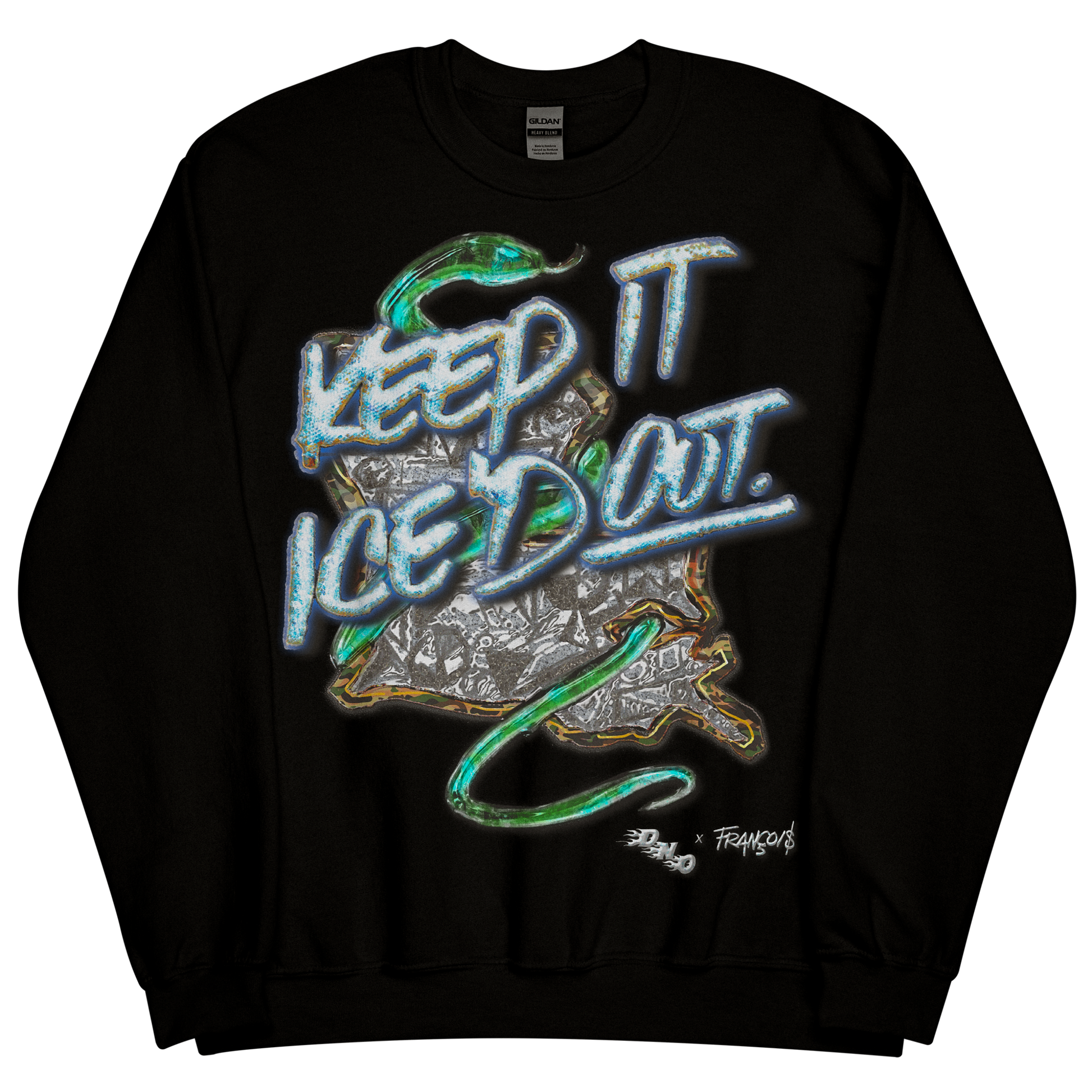 ICE'd Out Crewneck – Sparkling - DNO