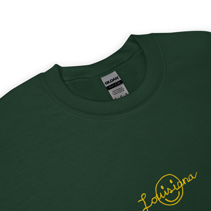 Louisiana Smiley Crewneck