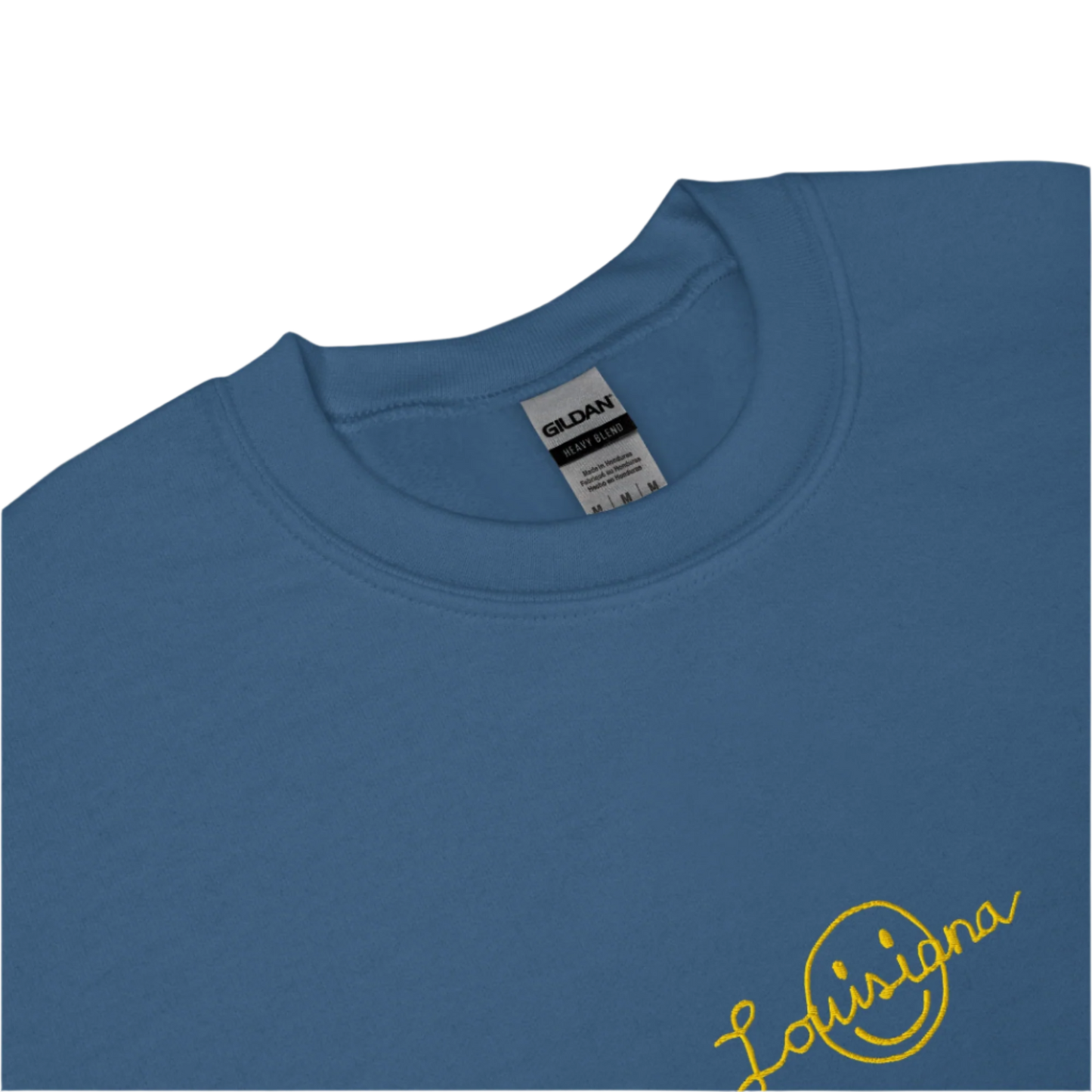 Louisiana Smiley Crewneck