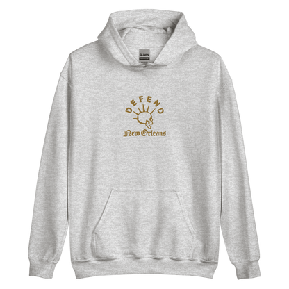 Defend N.O. Embroidered Hoodie