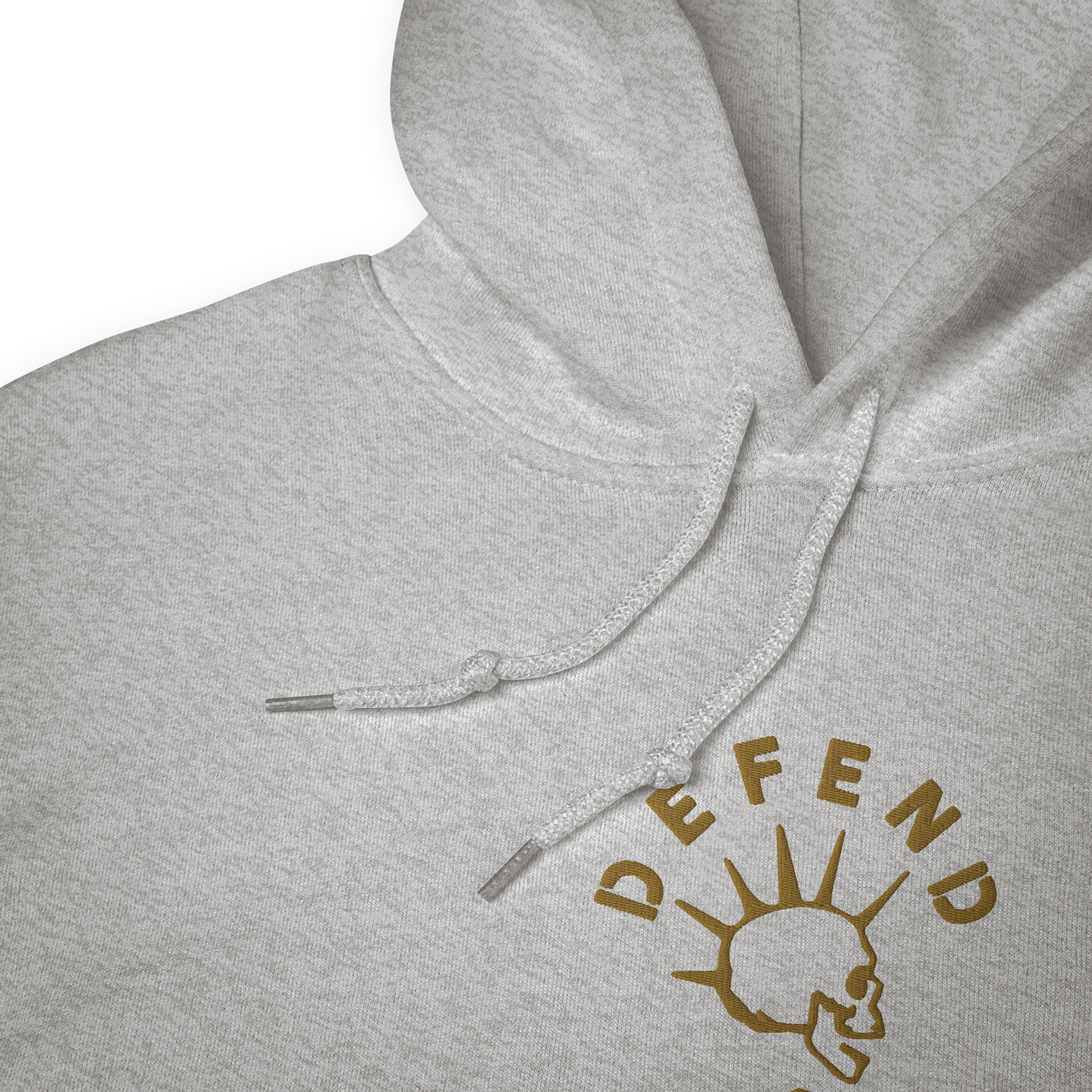 Defend N.O. Embroidered Hoodie