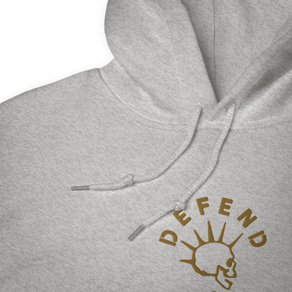 Defend N.O. Embroidered Hoodie