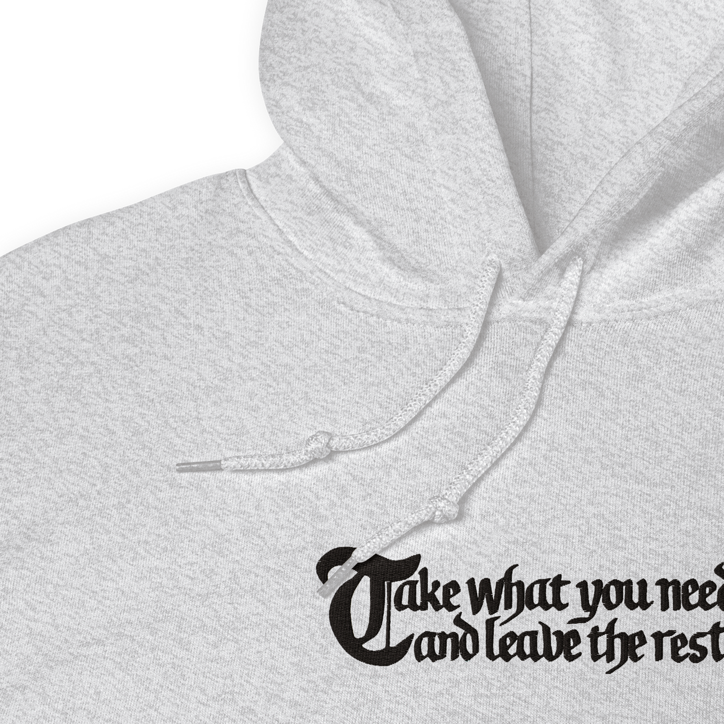 Leave the Rest Hoodie – Ash