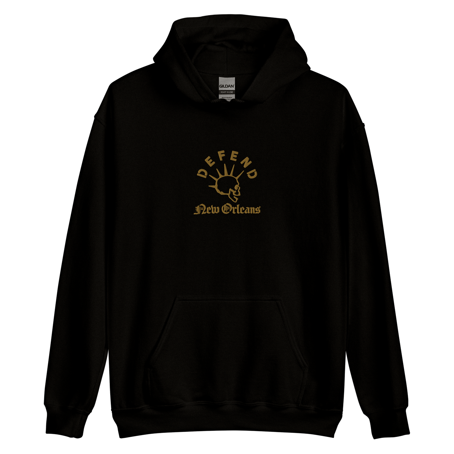 Defend N.O. Embroidered Hoodie