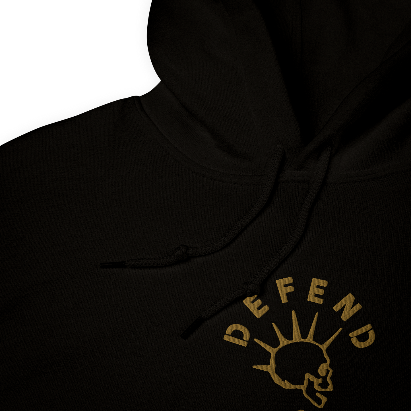 Defend N.O. Embroidered Hoodie