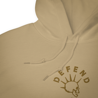 Defend N.O. Embroidered Hoodie