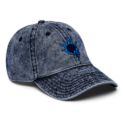 Midnight Blue Skull Hat